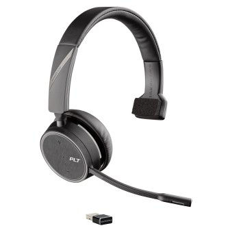 Casque sans fil Bluetooth Poly 212740-01 VOYAGER 4210 Noir