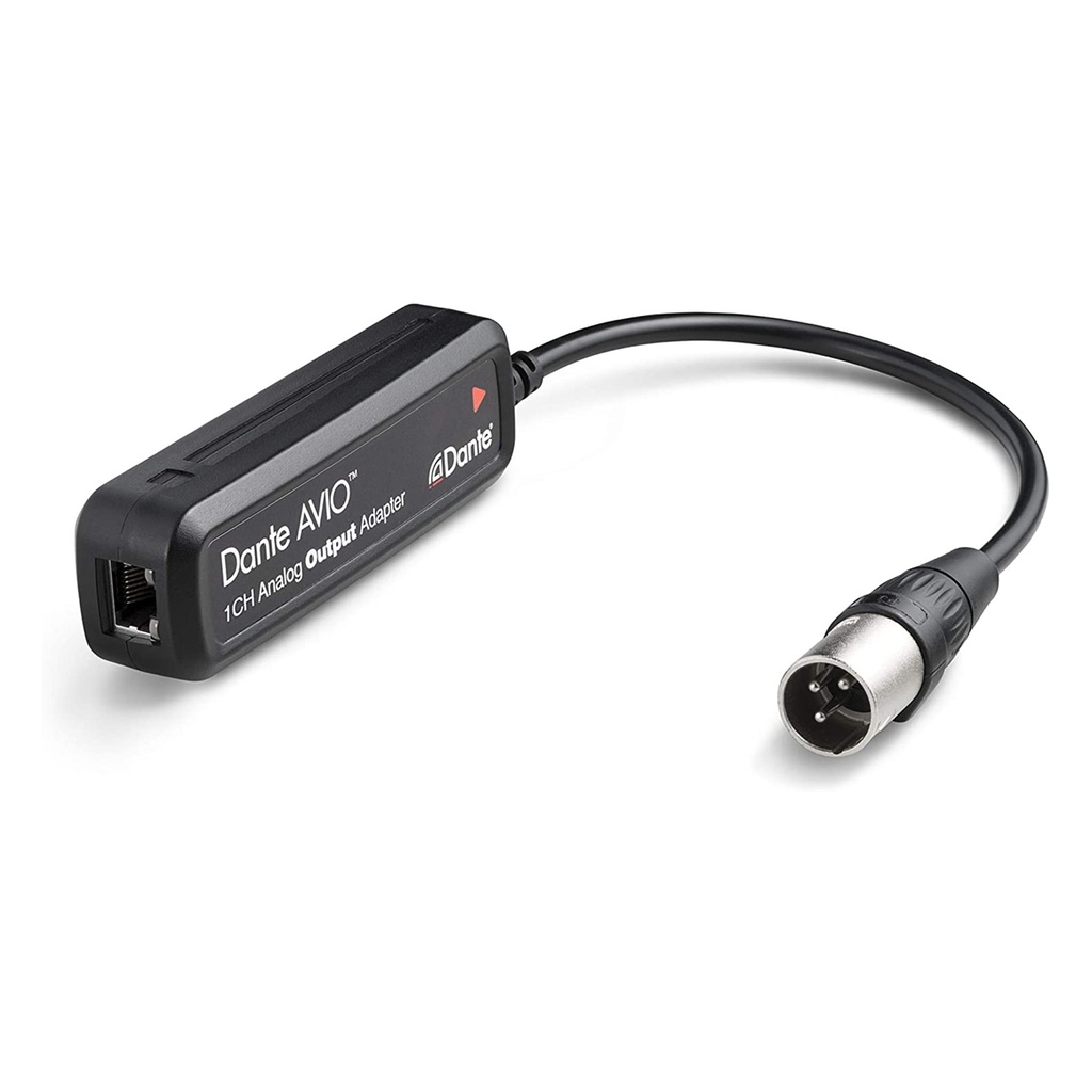 Audinate Dante AVIO - Analog Output Adapter 1-Channel  ADP-DAO-AU-0X1