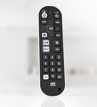 One For All URC6820 afstandsbediening Zapper+ Zwart