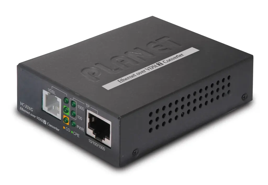 Planet VC231G Ethernet naar VDSL2 Converter