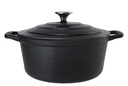 Cosy & Trendy Kookpot Castard 4.5l 26(Ø)x11.5cm Gietijzer Zwart