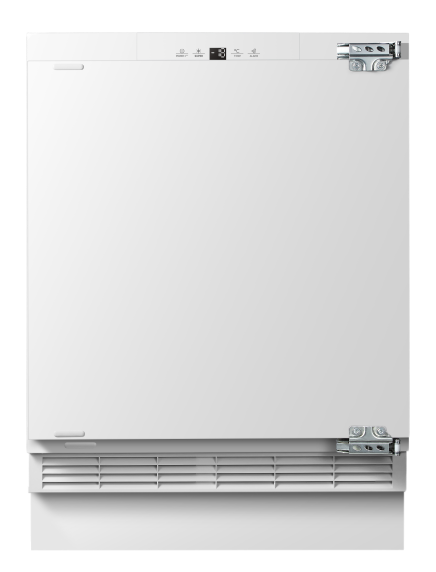Exquisit UGS105-FE-010F Undercounter Freezer 82cm 97l White