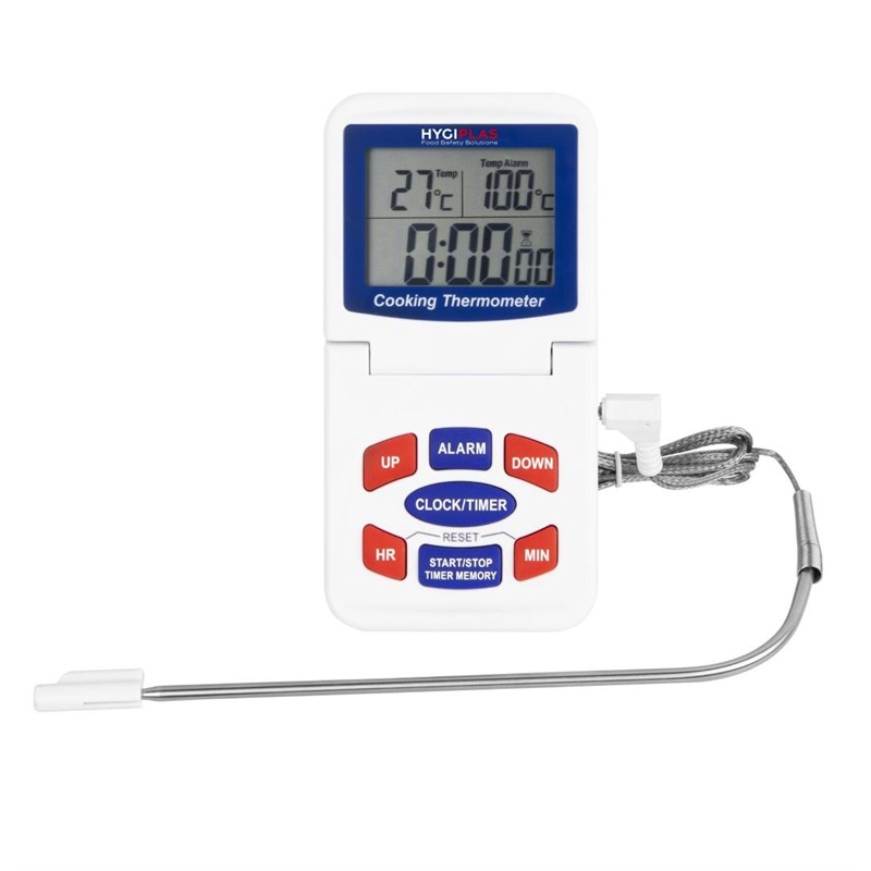 Hygiplas CE399 Oven Thermometer Digitaal 0°C-300°C Wit