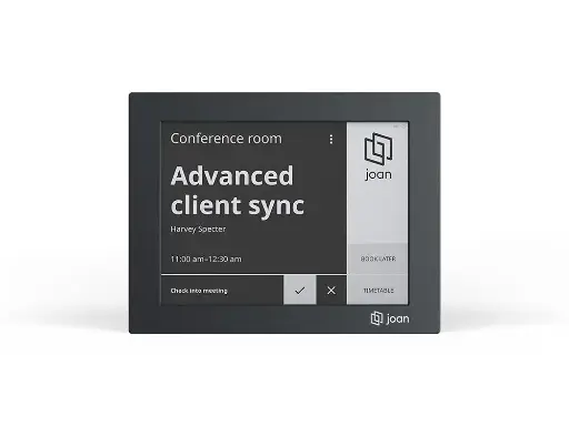 [3830065465752] Joan 6 RE Roombooking Black Wireless - 3830065465752