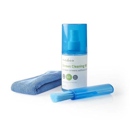 [CLSN120BU] Nedis Schermreiniger 200ml Incl. wisser - CLSN120BU