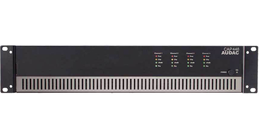 [CAP448] Audac - CAP448 -Quad-kanaals eindversterker 4 x 480W    
