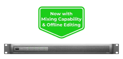 [803289-2110] Bose PowerSpace P4300+ 4-kanaals versterker 70/100V