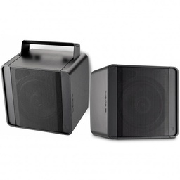 [911.0689.900] Biamp Desono KUBO5T-B (per paar) 5.25" design surface mount loudspeaker (black)