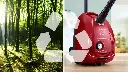 Bosch BGB38RD2 Serie 4 Stofzuiger met zak 600W 4l Rood
