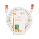 Nedis CCGL85200WT30 Cat6 U/UTP Kabel 3.50 m ° Snelheid: 1 Gbps ° lengte: 3,50 m