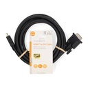 HDMI™ Kabel HDMI™ Connector | DVI-D 24+1-Pins Male | 1080p | Vernikkeld | 3.00 m | Recht | PVC | Zwart | Label