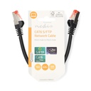 Nedis CCGL85221BK025 CAT6 Netwerkkabel S/FTP 0,25m Zwart