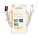 Nedis CCGL85221GY05 CAT6 Netwerkkabel S/FTP 0,25m Grijs