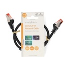 Nedis CCGL85221BK05 CAT6 Netwerkkabel S/FTP 0,5m Zwart