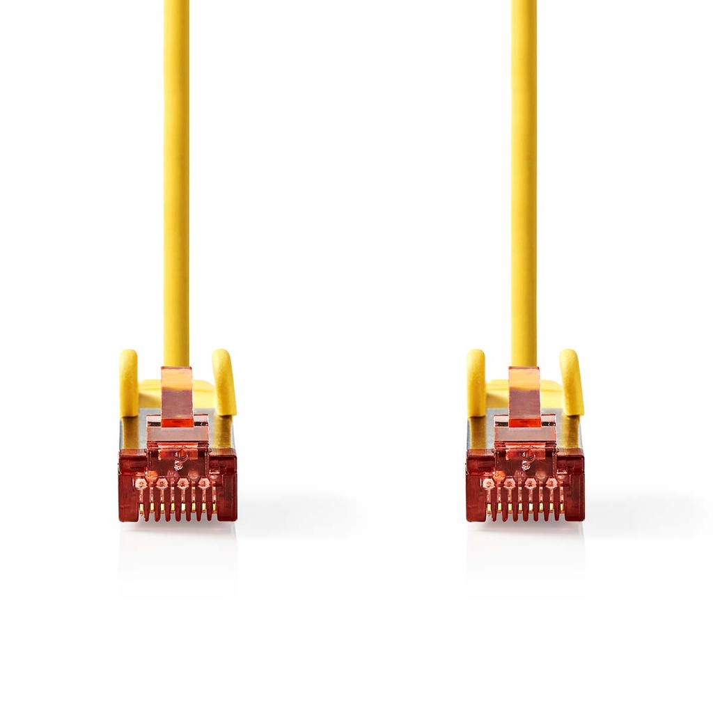 Nedis CCGL85221YE10 CAT6 Netwerkkabel S/FTP 1m Geel
