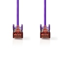 Nedis CCGL85221VT10 CAT6 Netwerkkabel S/FTP 1m Paars