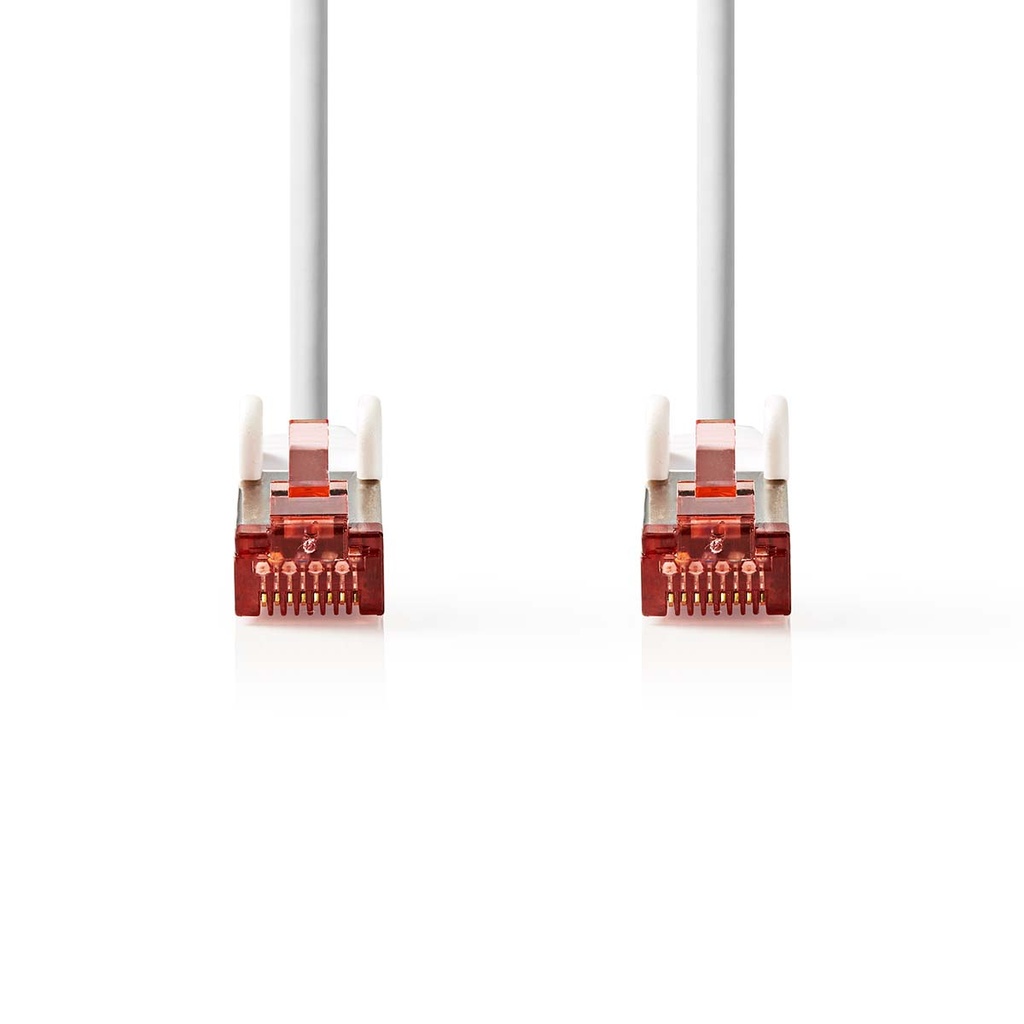 Nedis CCGL85221WT15 CAT6 Netwerkkabel S/FTP 1,5m Wit