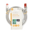 Nedis CCGL85221GY15 CAT6 Netwerkkabel S/FTP 1,5m Grijs
