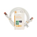Nedis CCGL85221WT20 CAT6 Netwerkkabel S/FTP 2m Wit