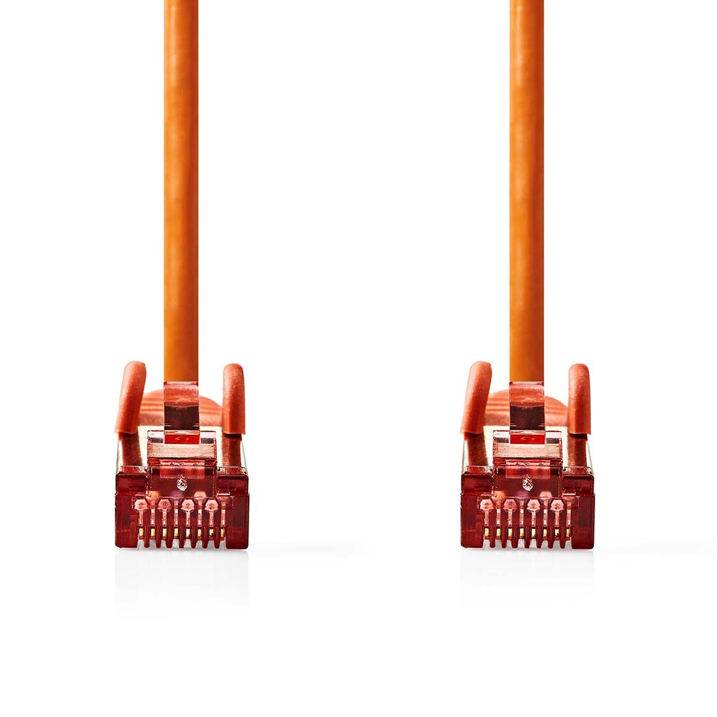 Nedis CCGL85221OG20 CAT6 Netwerkkabel S/FTP 2m Oranje