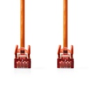 Nedis CCGL85221OG20 CAT6 Netwerkkabel S/FTP 2m Oranje