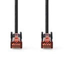 Nedis CCGL85221BK100 CAT6 Netwerkkabel S/FTP 10m Zwart