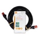 Nedis CCGL85200BK30 CAT6 netwerkkabel U/UTP 3m Zwart