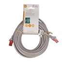 Nedis CCGL85200BK50 CAT6 netwerkkabel U/UTP 10m Grijs