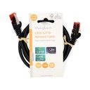 Nedis CCGL85221BK10 CAT6 netwerkkabel S/FTP 1m Zwart