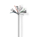Nedis CCBG8548GY100S Netwerkkabel op Rol  CAT7 S/FTP 100m Grijs