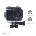 Nedis ACAM31BK Action Cam Dubbel scherm 1080p@30fps 12 M Waterbestendig Zwart