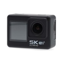 Nedis ACAM71BK Action Cam Dubbel scherm 5K@30fps 16 MP Waterbestendig Zwart