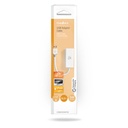 Nedis CCBW61950WT02 USB USB 3.2 Gen 1-netwerkadapter 1 Gbps USB-A - RJ45 Vrouwelijk 20cm Wit