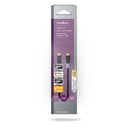 Nedis CCBW64020AT20 USB 3.2 Gen 2x2-Kabel USB-C 100W 4K@60Hz 20 Gbps Verguld 2m Zwart