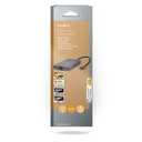 Nedis CCBW64240AT02 USB 3.2 Gen 1 Multi-Port Adapter 7 in 1 USB-C Verguld Zwart