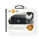Nedis CCBW64452AT02  USB 3.2 Gen 1 Adapter USB-C- Mini DisplayPort Vrouwelijk 20cm Verguld Zwart