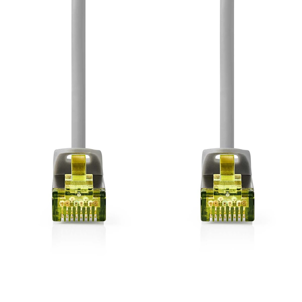 Nedis CCBW85420GY10 CAT7 Netwerkkabel S/FTP RJ45 Male 1m LSZH Grijs 