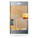 Nedis CCBW85420GY50 CAT7 Netwerkkabel S/FTP RJ45 Male 5m LSZH Grijs 
