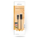 Nedis CCGB37100BK30 DisplayPort-Kabel DisplayPort  - HDMI 4K@30Hz Vernikkeld 3m Zwart