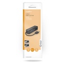 Nedis CCGB60250BK01 USB-Hub 5-Poorts poorts 3x USB A SD & MicroSD USB 2.0 Zwart