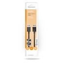 Nedis CCGB61000BK10 USB 3.2 Gen 1-Kabel USB-A 5 Gbps Vernikkeld 1m Zwart