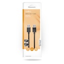 Nedis CCGB61000BK20 USB 3.2 Gen 1-Kabel USB-A 5 Gbps Vernikkeld 2m Zwart 