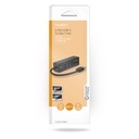 Nedis CCGB61250BK01 USB 3.2 Gen 1-Hub 3x USB A vrouwelijk SD & MicroSD 5 Gbps Zwart