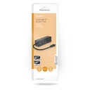 Nedis CCGB64250BK01  USB 3.2 Gen 1-Hub USB-C -3x USB A / SD & MicroSD 5 Gbps Zwart