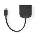 Nedis CCGB64552BK02 USB 3.2 Gen 1 Adapter USB-C - DVI-D 24+1-Pins Vrouwelijk 1080p 20cm Zwart