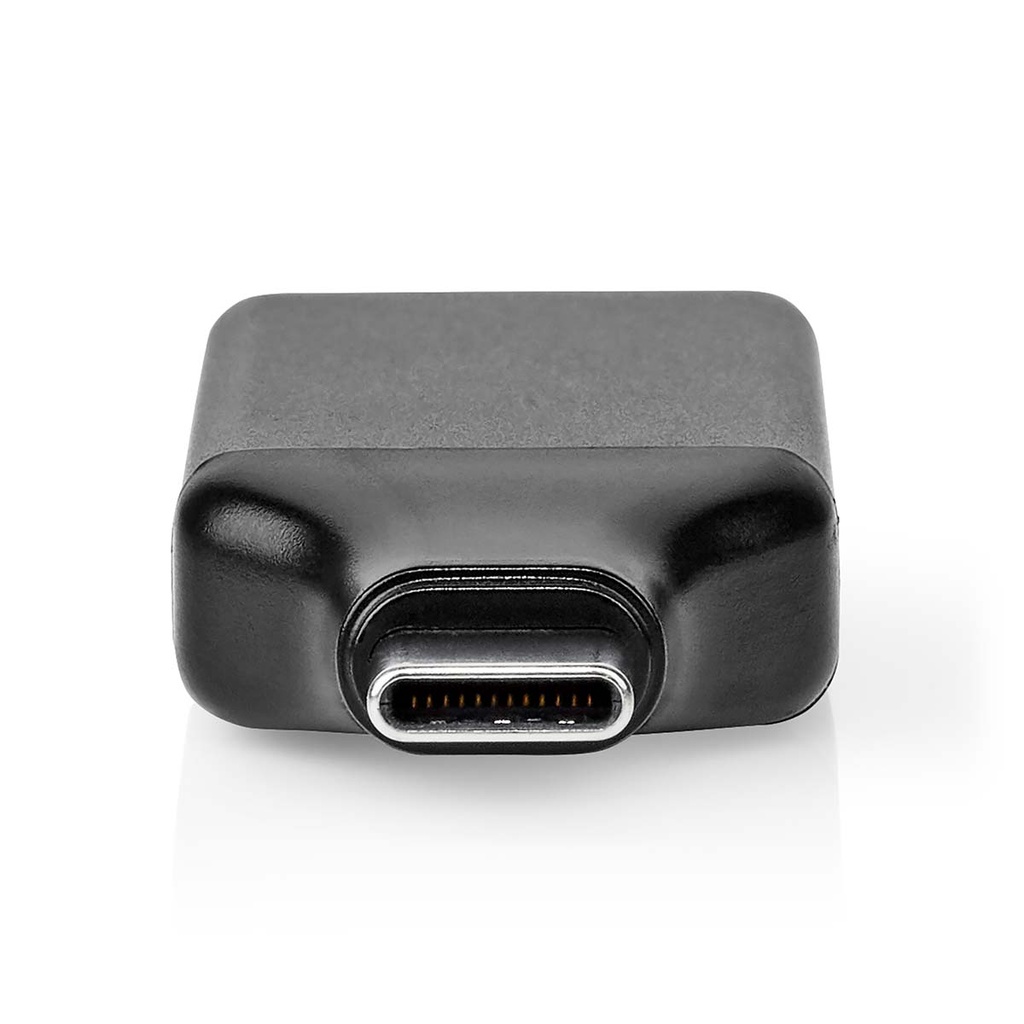 Nedis CCGB64650GY USB 3.2 Gen 1 Adapter USB-C - HDMI Vrouwelijk 4K@60Hz Vernikkeld Zwart