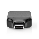 Nedis CCGB64650GY USB 3.2 Gen 1 Adapter USB-C - HDMI Vrouwelijk 4K@60Hz Vernikkeld Zwart