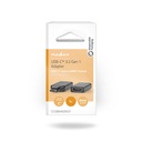 Nedis CCGB64650GY USB 3.2 Gen 1 Adapter USB-C - HDMI Vrouwelijk 4K@60Hz Vernikkeld Zwart