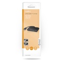 Nedis CCGB64780BK01 USB2.0-Hub USB-C - USB A / USB-C /SD & MicroSD 480 Mbps Vernikkeld Zwart