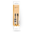 Nedis CCGB66040BK10 USB 4.0 Gen 3x2-Kabel USB-C 240 W 8K@60Hz 40 Gbps Vernikkeld 1m Zwart